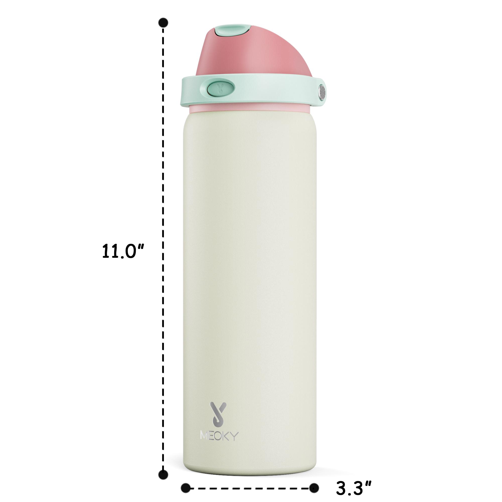 Meoky Sports Cup-32oz Stainless Steel Thermos Cup with 2-in-1 Straw & Spout Lid Leak Proof Cold for 24 Hours BPA-Free, Protective Silicone Base for Sports, Gym, Travel & School Meoky Sports Cup-32oz Stainless Steel Thermos Cup with 2-in-1 Straw & Spout Lid Leak Proof Cold for 24 Hours BPA-Free, Protective Silicone Base for Sports, Gym, Travel & School