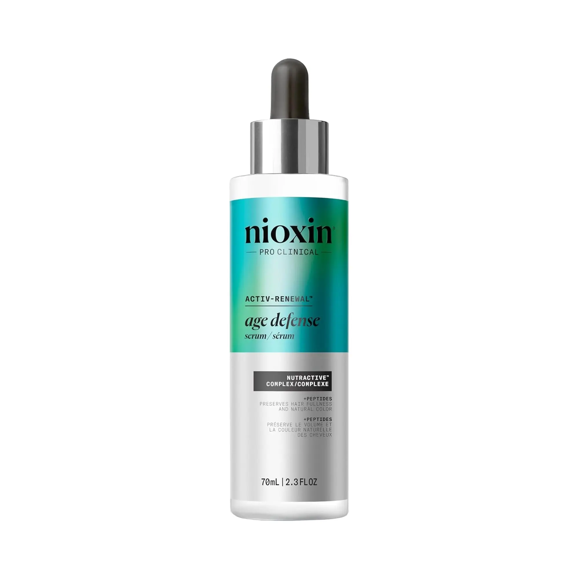 Nioxin Age Defense Scalp Serum | Revitalize Scalp,Treat Thinning, Dullness & Greying