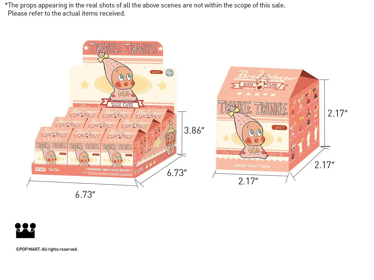 POP MART Twinkle Twinkle Create Your Taste Series Figures-B