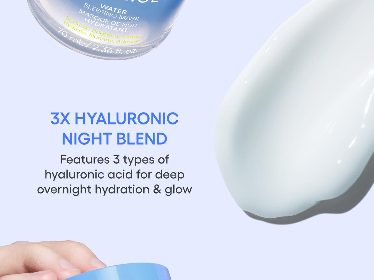 Laneige Water Sleeping Mask, Korean Skincare, Brightening, Hydrating Overnight Mask