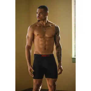 Adonis Fit Black Long Boxer Brief