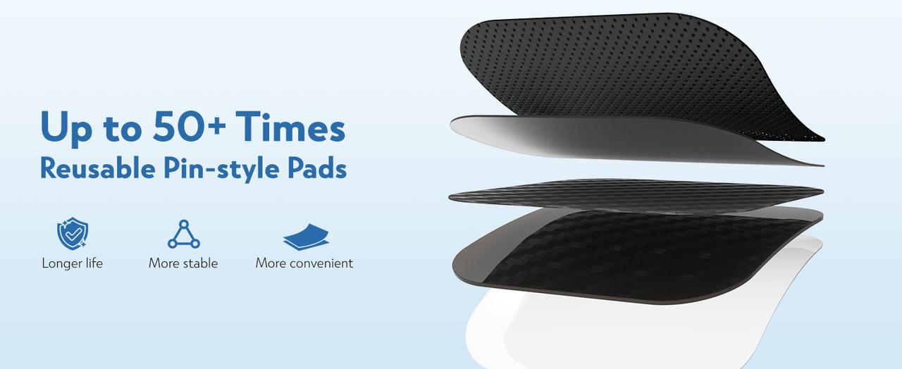 TENS & EMS Muscle Stimulator with 28 Modes, Dual Channel Muscle Stimulator Machine with 8PCS Electrode Pads, for Muscle Relief, Shoulder, Neck, Back, New Upgraded Color Screen