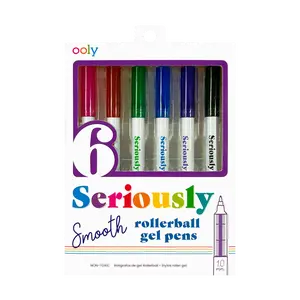 Seriously Smooth Rollerball Gel Pens - Set of 6