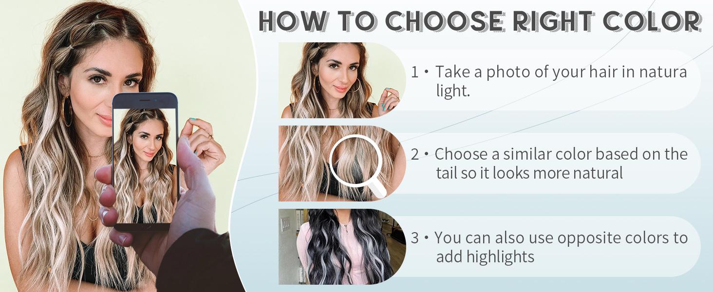 AISI HAIR New Long Curly Wavy Invisible Wire Hair Extensions with Transparent Wire Hairpieces for Women Girls Synthetic Hairpieces