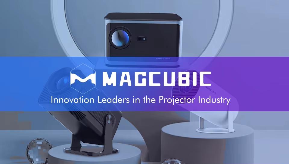 [US warehouse] Magcubic HY310 Auto Focus Projector 330ANSI 4K Videosource Supported Native 1080P BT5.4 Android 11 WIFI6 60Hz Reflash Allwinner H713 180° Flexible Rotating Built-in Speaker Portable Home Cinema 130" Screen Lightweight