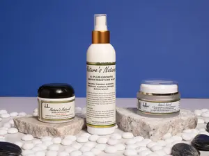 6-Plus Hair Loss Daily Recovery Kit #4 | 3-Step Daily Hair Care System – Frizz Control Cream, Rain Moisture Mist & Hair Soil Cream – Supports Hair Growth – Moisturizes, Hydrates & Nourishes Hair and Dry Scalp – Strengthens Weak & Thinning Hair – Daily Use