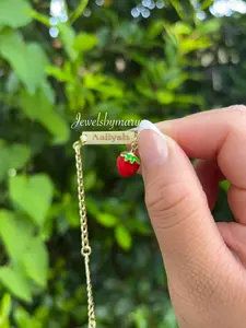 Fresita custom baby bracelet