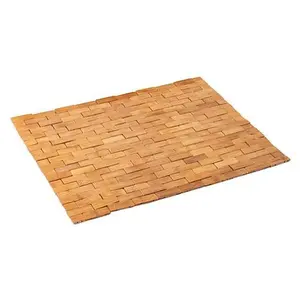 Mind Reader Eco-Friendly Non-Slip Bamboo Shower Mat Mind Reader Eco-Friendly Non-Slip Bamboo Shower Mat