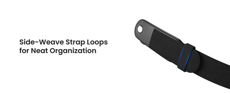 KIWI design K4 Flex Comfort Lite Head Strap for Quest 3/3S, Original Adjustable Replacement Strap with PU Foam Padding, Larger Headrest & Streamlined Design, Engineered for Lying-Down Use (No Battery) vr hardware accessories