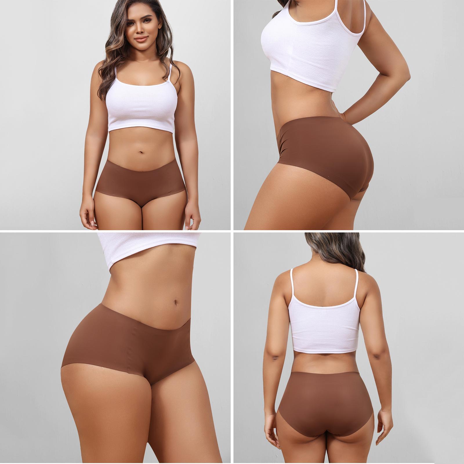LEVAO Women’s Seamless Mid-Waisted Underwear, No Show Full Coverage Briefs, Stretchy Breathable Panties 6/12 Pack S-XXL, Everyday Comfort Womenswear LEVAO Women’s Seamless Mid-Waisted Underwear, No Show Full Coverage Briefs, Stretchy Breathable Panties 6/12 Pack S-XXL, Everyday Comfort Womenswear