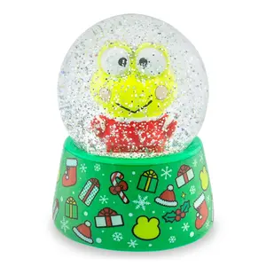 Sanrio Keroppi Holiday Mini Snow Globe | 3 Inches Tall