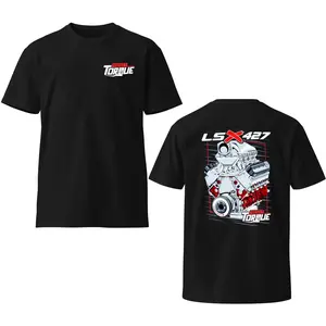 [Graphic T-Shirt] 100% Cotton - Project Torque 427 LSX T-Shirt, Performance Car Graphic Tee, Unisex Cotton Shirt for Men and Women, Automotive Gift, Menswear