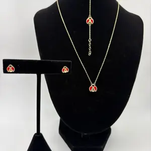 Set de 3 piezas mariquitas pequeña