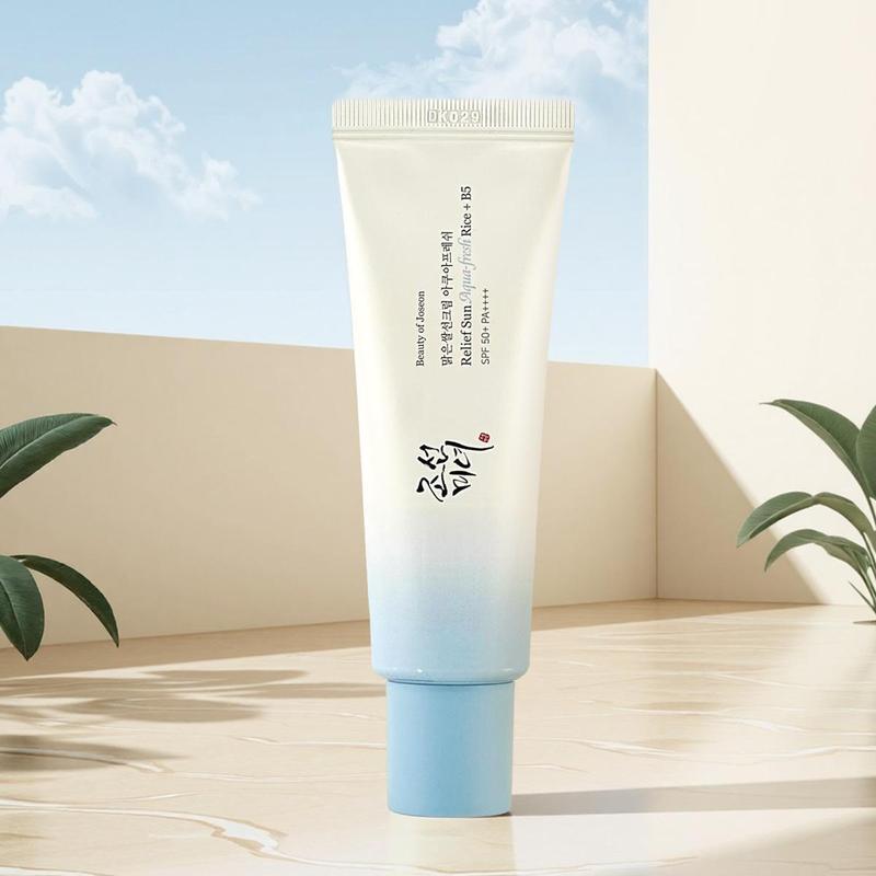 Beauty of Joseon Rice Sunscreen SPF50+ PA++++ - Lightweight Korean Sun Protection, Hydrating, No White Cast, Calming, Antioxidant, 50ml, Suitable for Multiple Skin Types, Silky Texture, Niacinamide & Probiotics, Smooth
