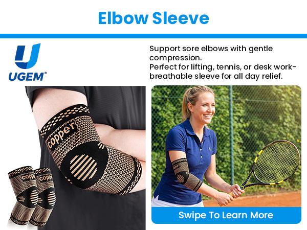 2026 NEW Copper Knee Braces for Knee Pain (2 Pack), UGEM Compression Knee Sleeves with Patella Gel Pad & Side Stabilizers, Workout Sports Knee Support for Men & Women, Meniscus Tear, ACL & Arthritis Relief 2026 NEW Copper Knee Braces for Knee Pain (2 Pack), UGEM Compression Knee Sleeves with Patella Gel Pad & Side Stabilizers, Workout Sports Knee Support for Men & Women, Meniscus Tear, ACL & Arthritis Relief