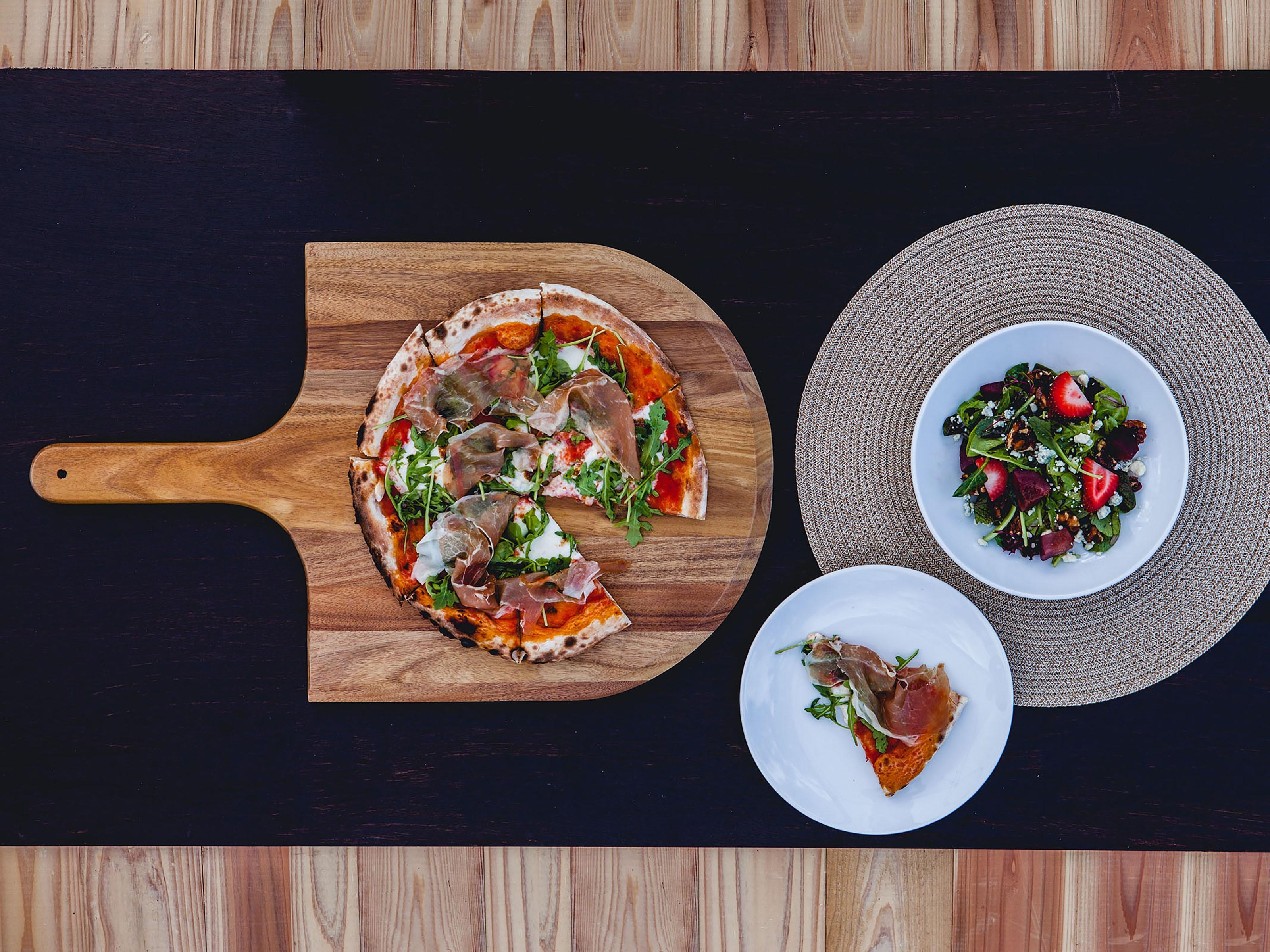 Acacia Pizza Peel Serving Paddle, (Acacia Wood)