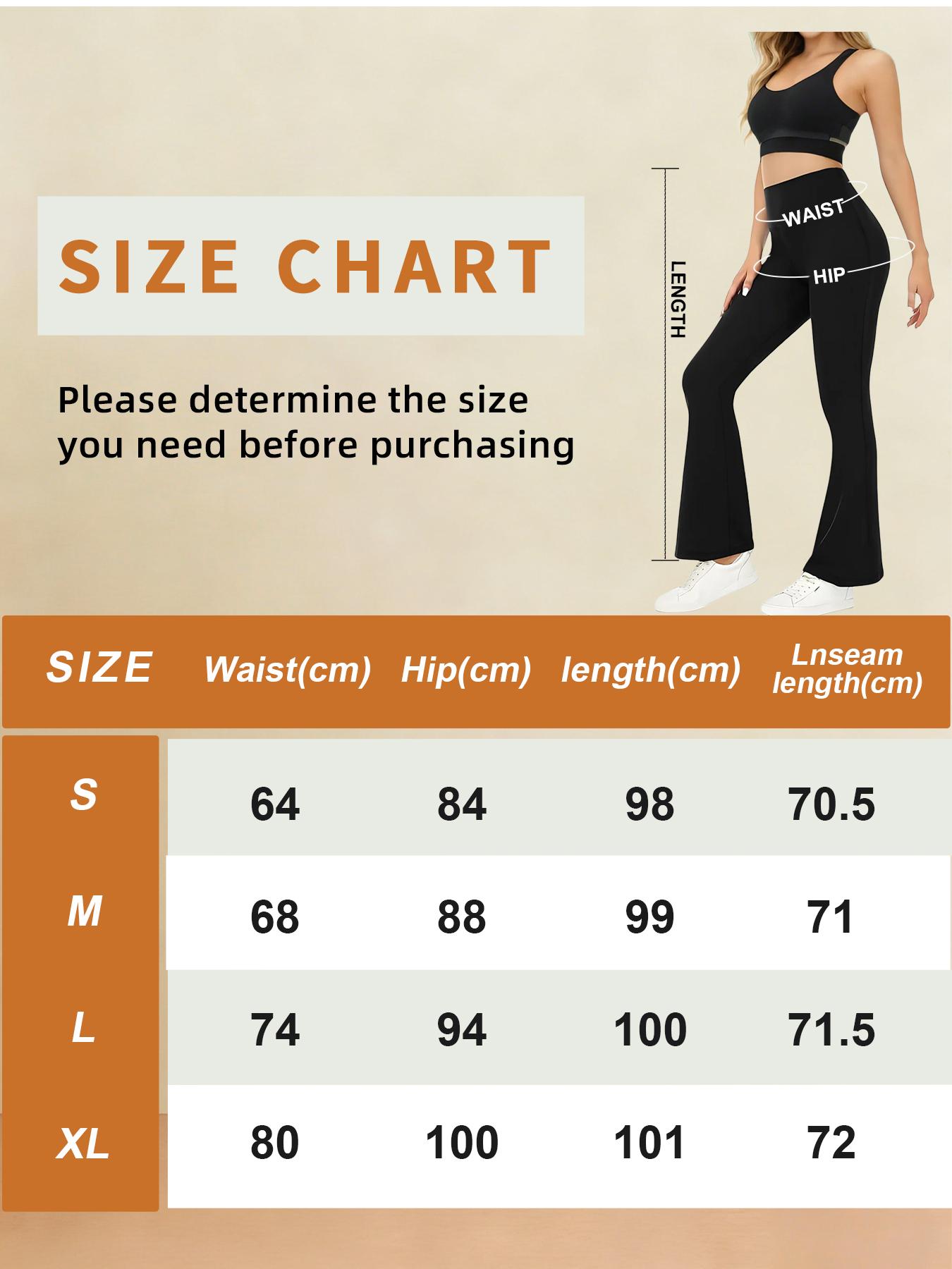 3-Pack Women's Flared Leggings,Elastic Soft Yoga Pants,Suitable For flared, Warm Leggings | Slim Fit Leggings | Elastic Fabric Leggings, High Waist Leggings SpringStatements