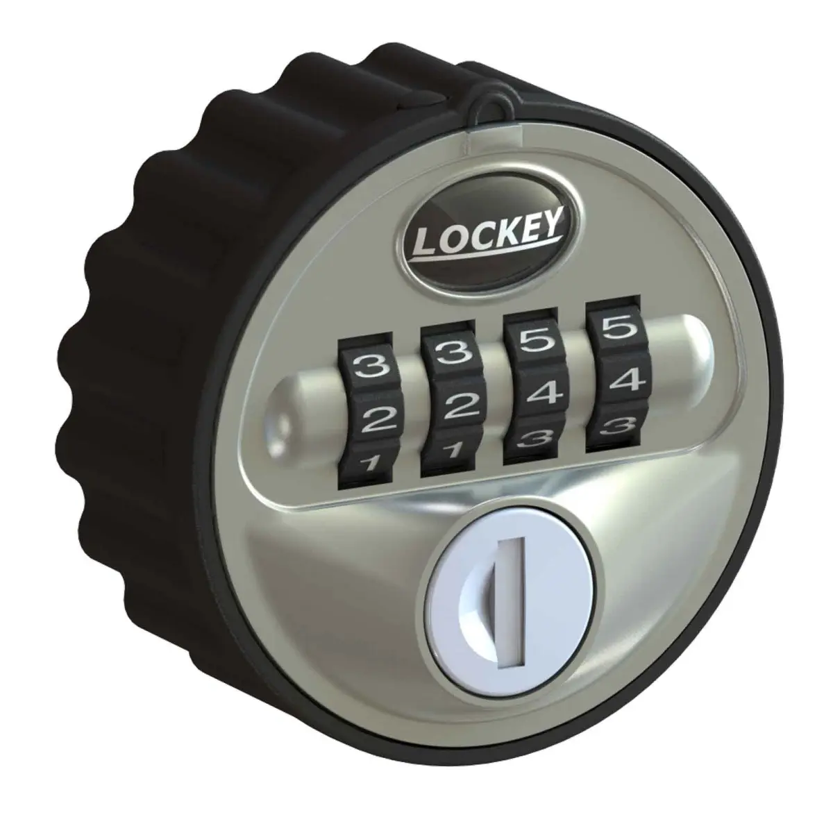Lockey MC728B Mechanical Combination Lock, Keyless Combination Padlock for Tools & Hardware Applications, Keyless Combination Padlocks