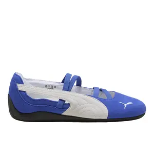 PUMA Womens Speedcat Ballet Suede Flats Casual - Blue