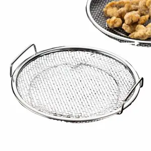 【Free Shipping 】Steel Oil Filter Tray with Jumpstart Sale Fine Mesh Basket, Fine Mesh Strainer, High Power Frying & Grilling Filter, Easy Clean Design for Home Kitchen Use