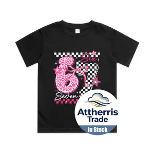 67 Leopard Checkered Funny Six Seven Meme 6-7 Teachers Kids Cotton T-shirt, Graphic Print Round Neck Short Sleeve Casual Tee for Boys Girls