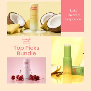 Top Picks Fragrance Bundle Buy 2 Get 3 Limited Edition Sweet Spot Bundle Flavored Fragrance Solid Stick Three For the Price of Two