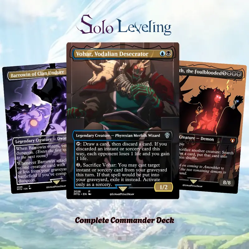 MTG Proxy 100+ Commander Deck Titan War Dark Fantasy Theme | Aggressive EDH Strategy Build | Custom Collector Edition | Epic Anime Gift - TikTok Shop MTG Proxy 100+ Commander Deck Titan War Dark Fantasy Theme | Aggressive EDH Strategy Build | Custom Collector Edition | Epic Anime Gift - TikTok Shop