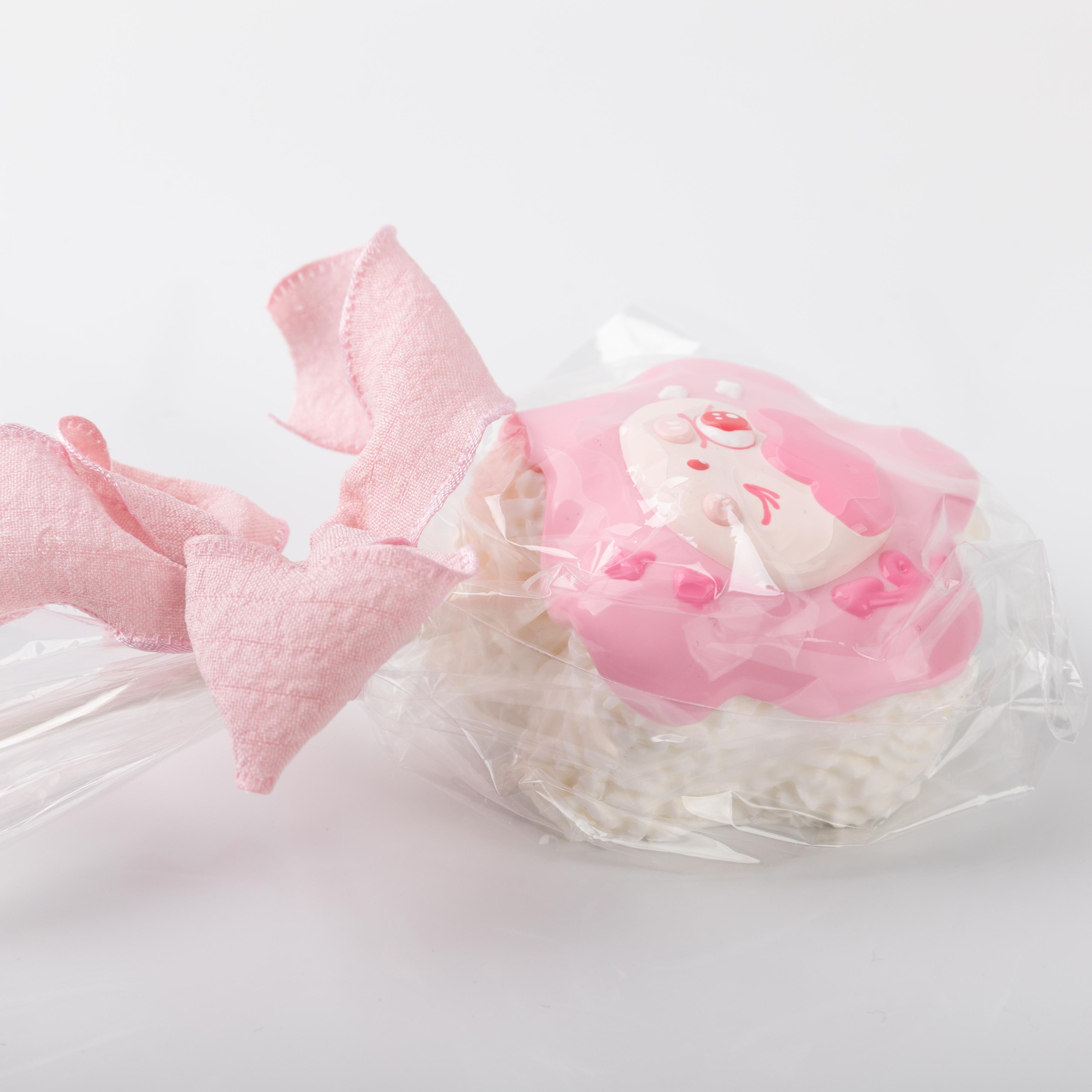 Creamy Tree Taba Squishy – Handmade Pink Lollipop Squishy Toy, Cute ...