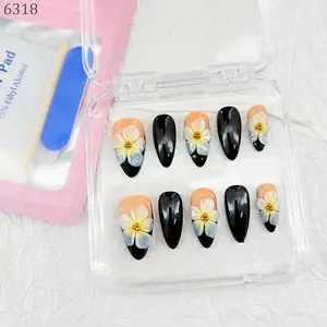 .DP.6318.Carved French Wearable Nails