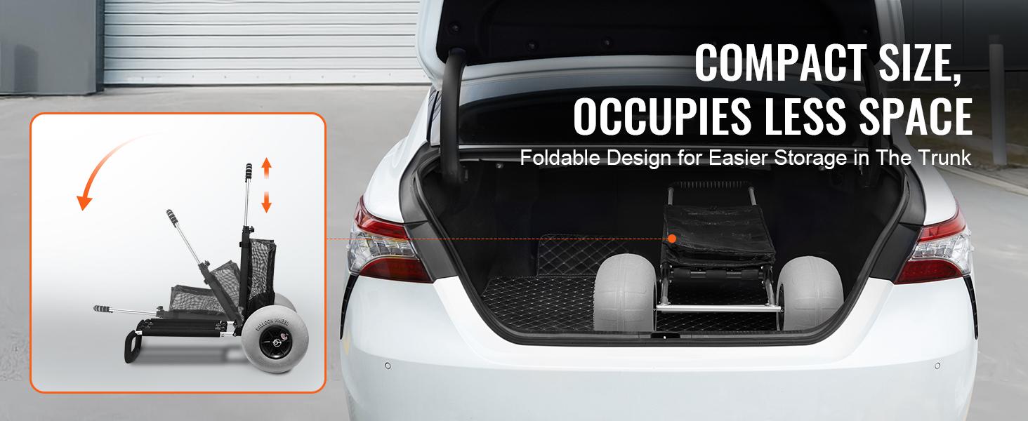 VEVOR Beach Dolly with Big Wheels for Sand, Various specifications, Cargo Deck, Folding Sand Cart & Adjustable Height, Heavy Duty Cart for Beach VEVOR Beach Dolly with Big Wheels for Sand, Various specifications, Cargo Deck, Folding Sand Cart & Adjustable Height, Heavy Duty Cart for Beach