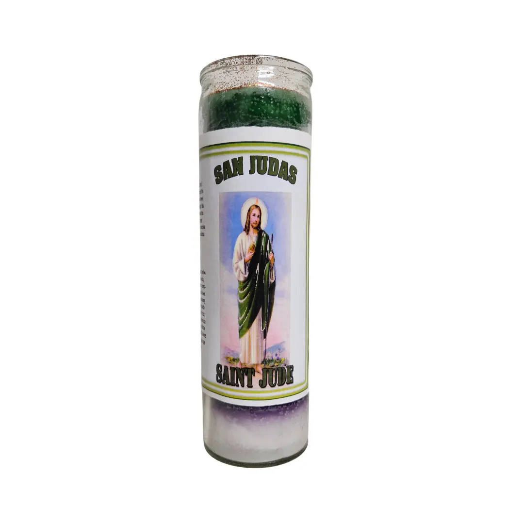 San Judas Veladora Preparada / Saint Jude Prepared Candle