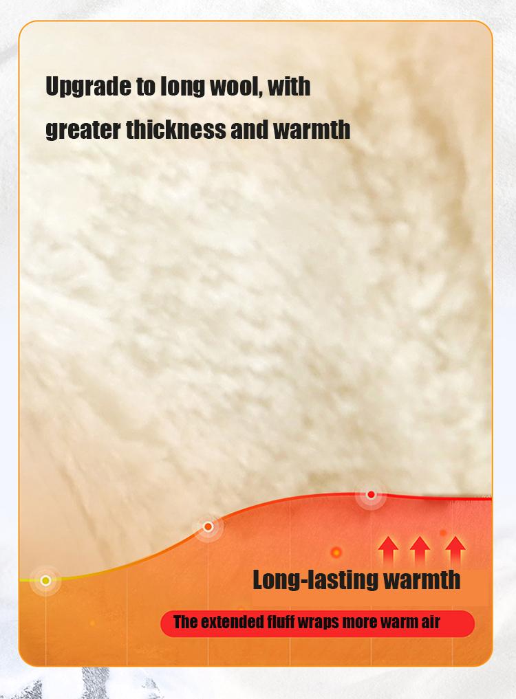 Men's Winter Internal Fleece Lined Snow Boots Casual Warm Thick Sole Suitable for Outdoor Activities Versatile Round Toe Shoes Daily Wear White Lace-Up Design