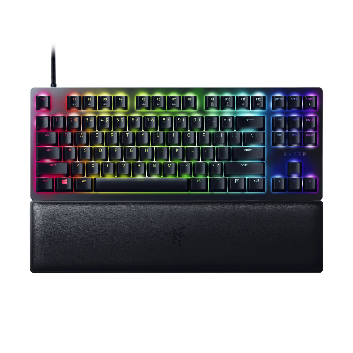 Razer Huntsman V2 Tenkeyless Optical Gaming Keyboard (Clicky Purple Switch)