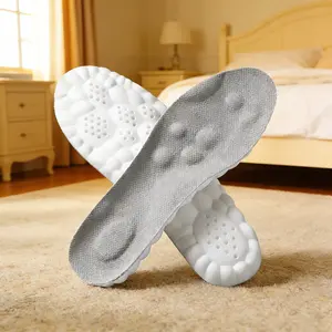 4D Shoe Cloud Insoles for Men Women, Soft Memory Foam Orthotic Shoe Inserts Sports Insoles