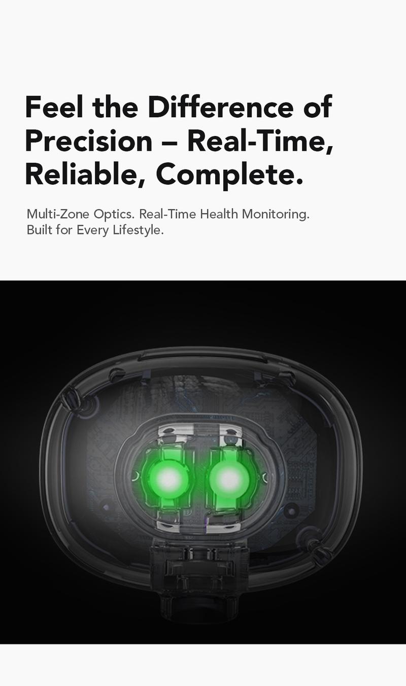 MINISO MS212 Clip-On Ear Headphones with Heart Rate Monitoring Wireless Audio Headphones for Music & Phone Calls, IPX5 Sport Waterproof & Sweatproof, with LCD Full Color Touch Screen, Bluetooth 6.0 Headsets, Heart Rate Health Management MINISO MS212 Clip-On Ear Headphones with Heart Rate Monitoring Wireless Audio Headphones for Music & Phone Calls, IPX5 Sport Waterproof & Sweatproof, with LCD Full Color Touch Screen, Bluetooth 6.0 Headsets, Heart Rate Health Management