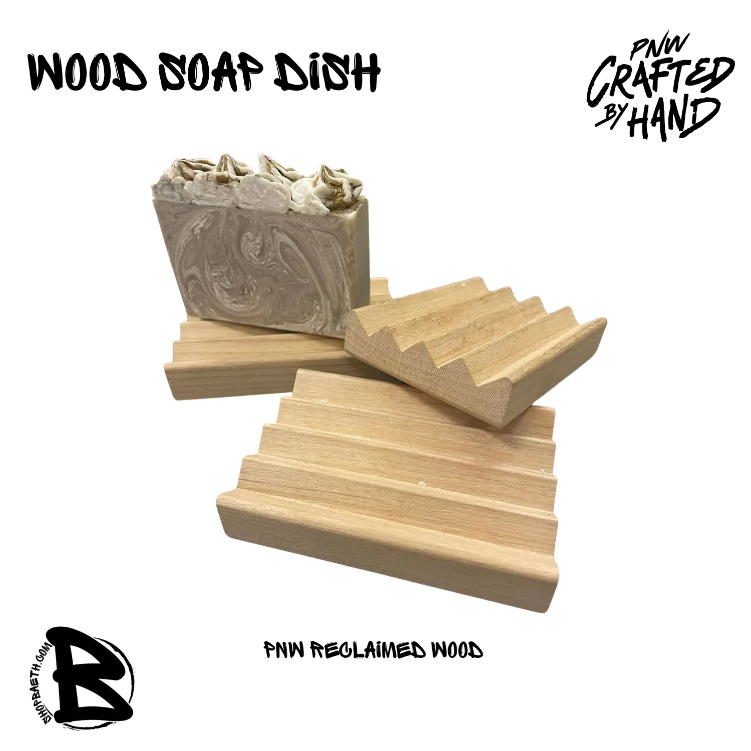 Wood Soap Dish