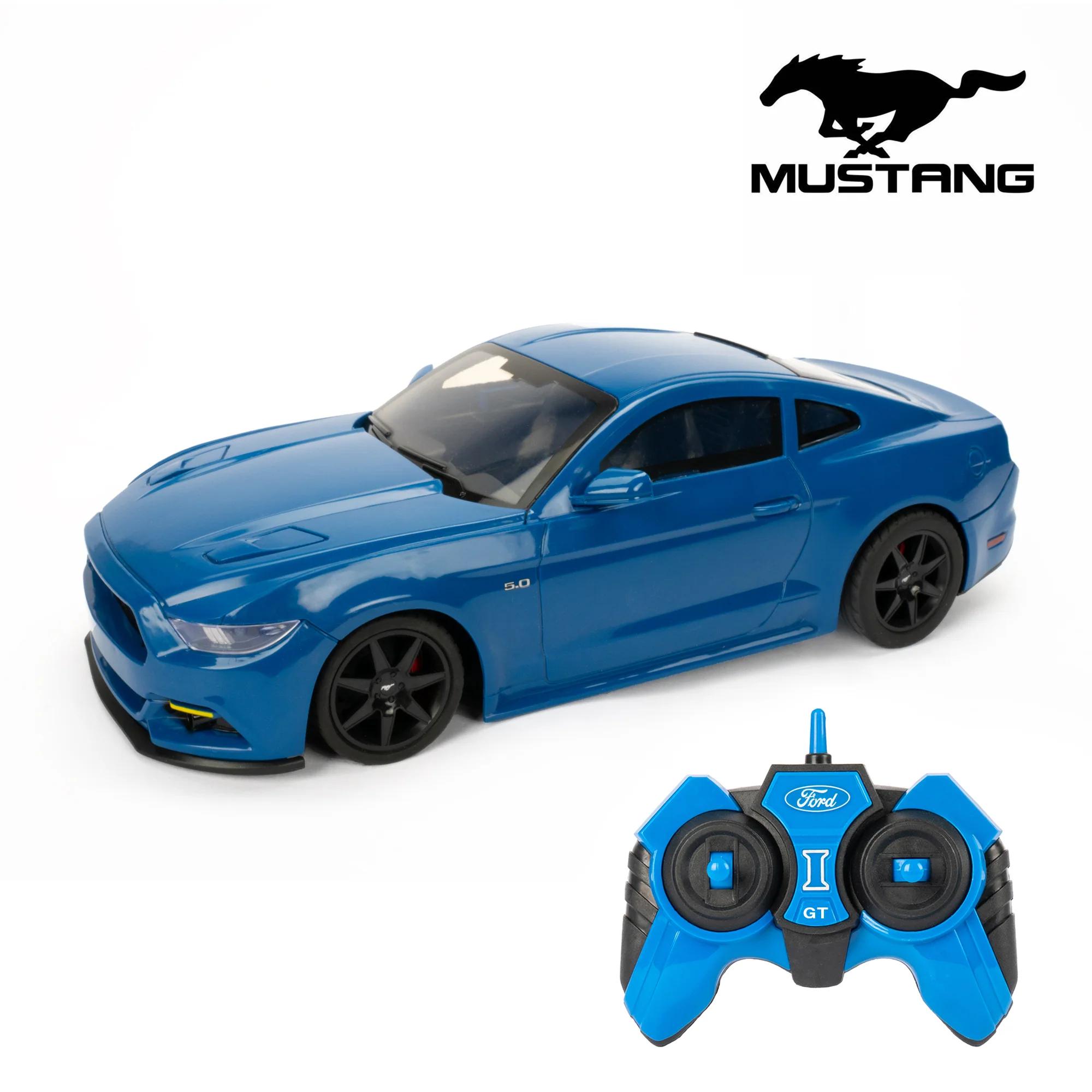 Ford Mustang GT & Ford Mustang Shelby 1:14 Electric RC Car Full Function Radio Control Officially Licensed Muscle Car with Rubber Tires & Durable Body Ready to Run