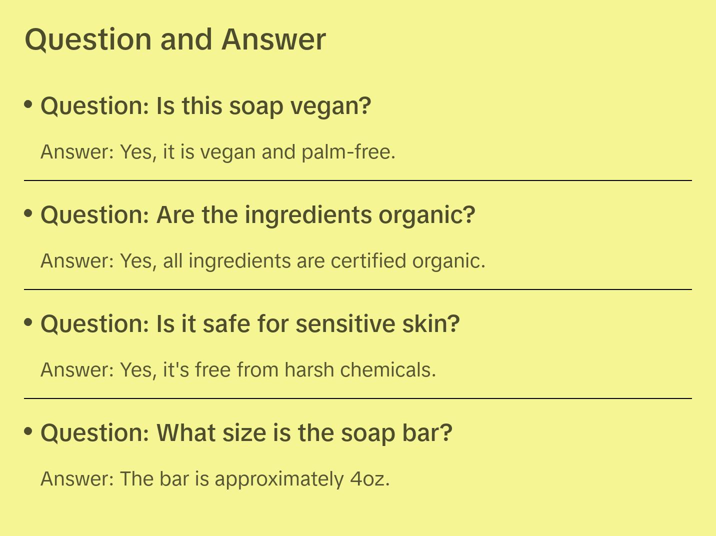 Organic Lemongrass Mint with Activated Charcoal and French Green Clay / Vegan Soap / PALM FREE