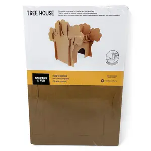 Tree House Cardboard - Squeaks & Fur