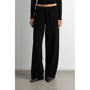 DRAWSTRING WAIST FLOWY PANT