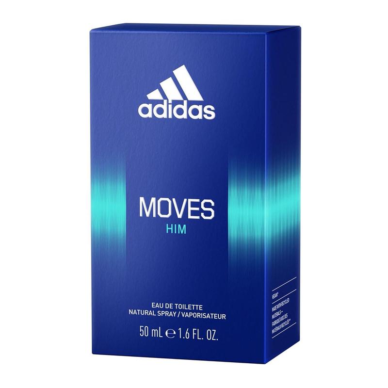 Adidas Moves for Men Eau de Toilette Spray 1.6 Fl OZ