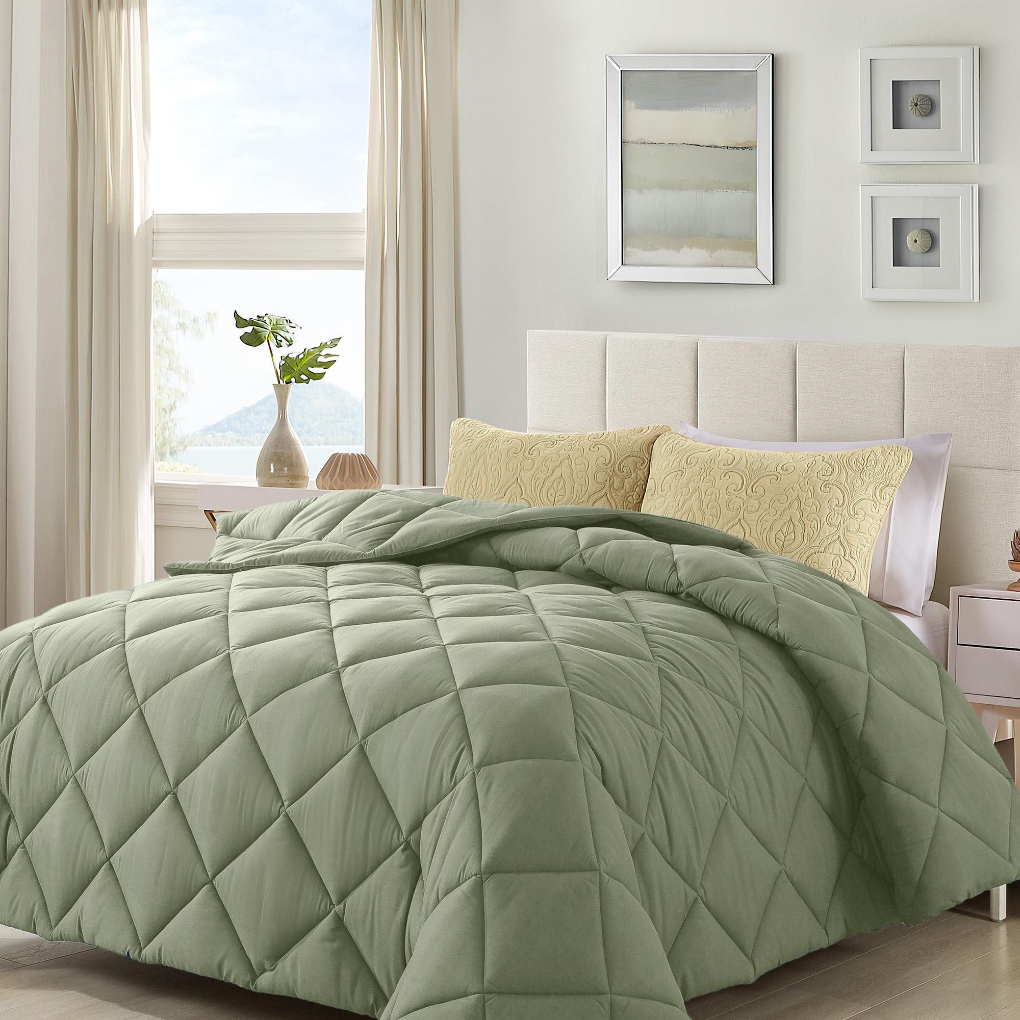 Comforter - Down Alternative Bed Comforters  for All Season - Machine Washable