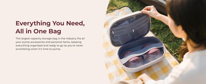 Momcozy  Breast Pump Hands Free Upgraded Mobile Flow | M9, App Discreet Control with Personalized Multi-Modes & 15 Levels, Wearable Breast Pump 24mm, 2 Pack Cozy Red