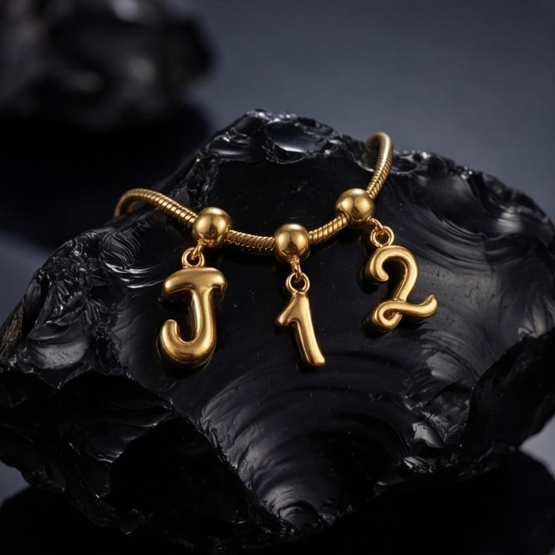 ZEGL Initial Lucky Number Necklace Personalized Charm for Women and Men- 18K Gold Plated 46cm Chain with Interchangeable Initials & Numbers Valentine's Day Gift for Her Customizable Fashion Signature ZEGL Initial Lucky Number Necklace Personalized Charm for Women and Men- 18K Gold Plated 46cm Chain with Interchangeable Initials & Numbers Valentine's Day Gift for Her Customizable Fashion Signature