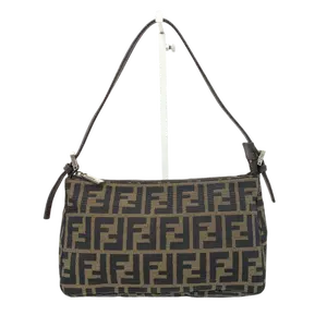 Pre-owned FENDI Canvas Shoulder Bags 10.24'' R839 Shoulder Bag C1369696257 0311 T4 Kay