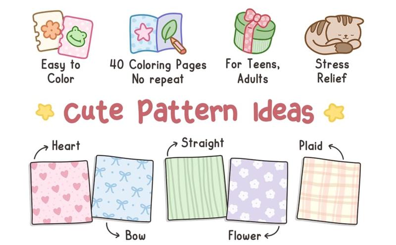 Cozy Friends Coloring Book - Cute and Comfy Design for Adults and Teens Featuring Super Cute Animal Characters and Simple Designs for Relaxation