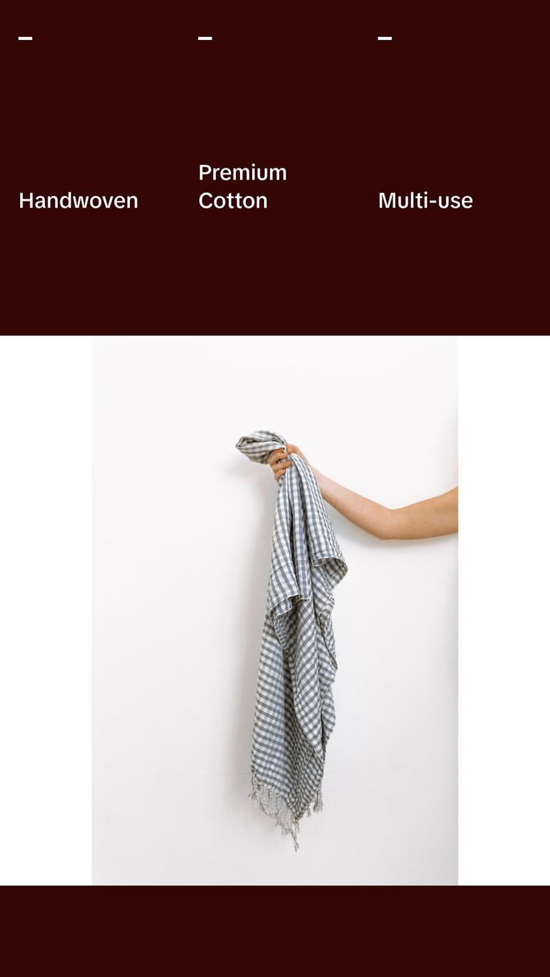 Ayse Handwoven Towel Collection