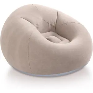 Beanbag chair, Inflatable sofa, Outdoor chair, Chair, sofa  Inflatable Bean Bag Chairs for Adult Blow up Chairs Lazy Sofa Folding Portable Inflatable Chair for Movie Outdoor Room Bedroom Reading Camping(Coffee) living pop