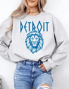 Detroit Rock Lions Crewneck Sweatshirt