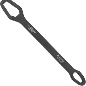 Double Ended Ratchet Wrench Set, Multifunctional Car Repair Manual Tool Set, Universal Socket Wrench, High Strength Non-Slip Industrial Mechanical Repair Tool